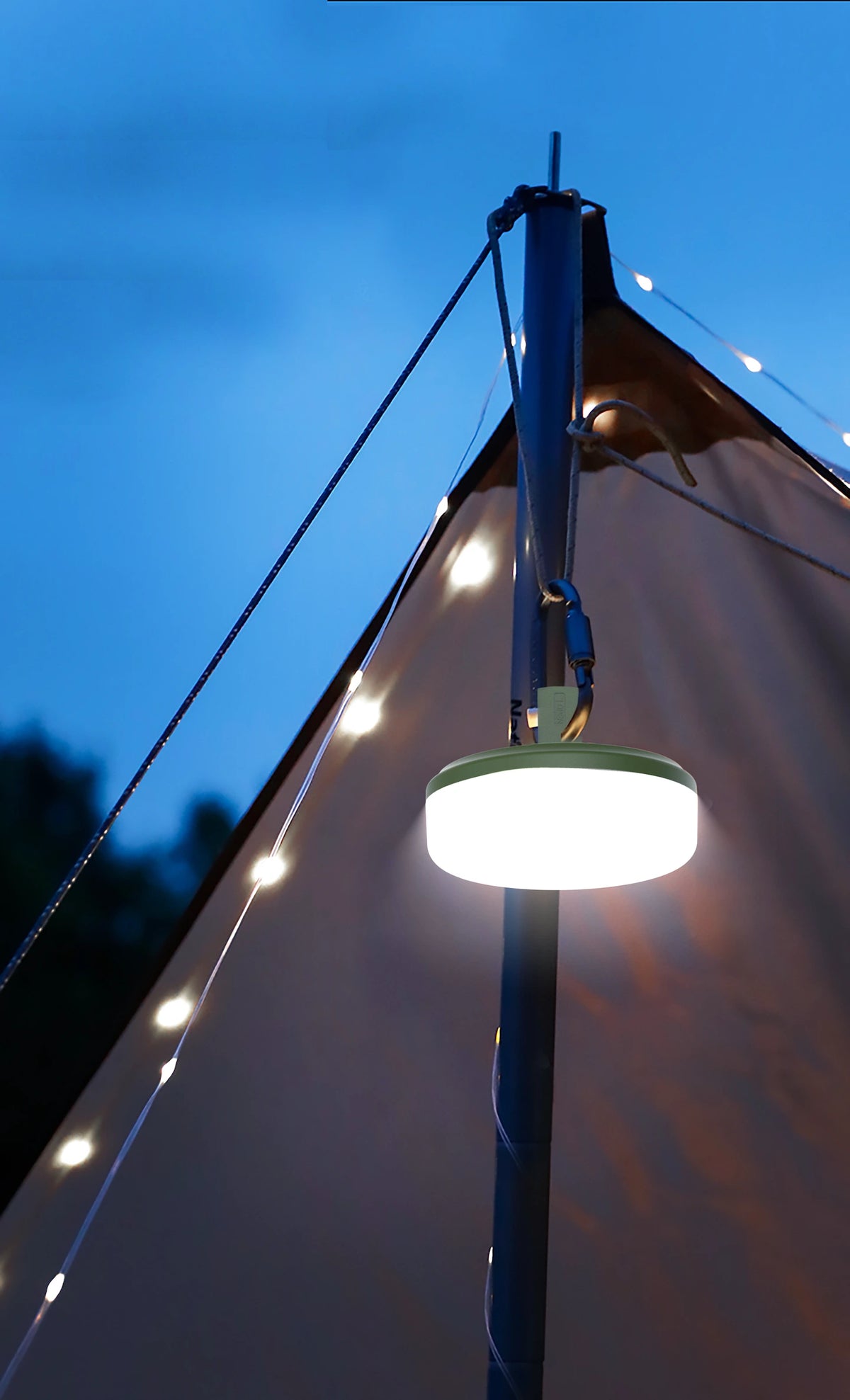 Infinity X1 500L Rechargeable String Lights 2PK