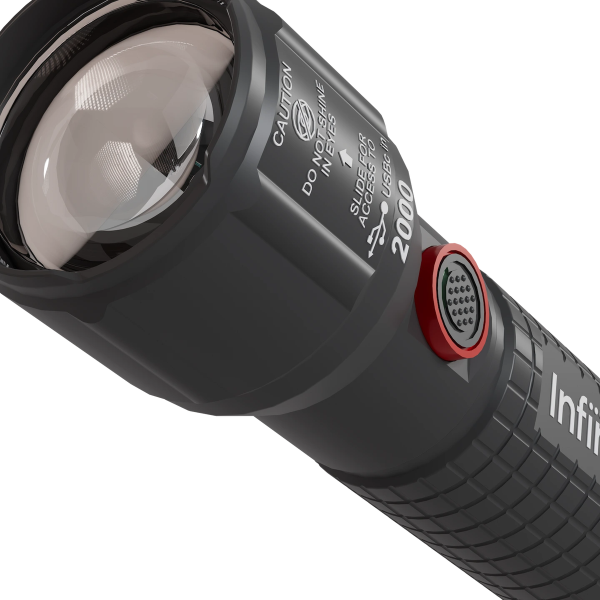 Infinity X1 2,000L Dual Power Flashlight 3PK