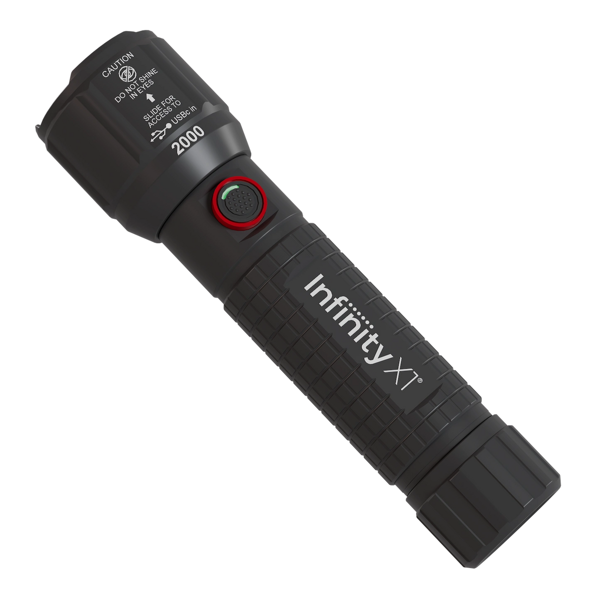 Infinity X1 2,000L Dual Power Flashlight 3PK
