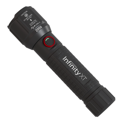 Infinity X1 2,000L Dual Power Flashlight 3PK