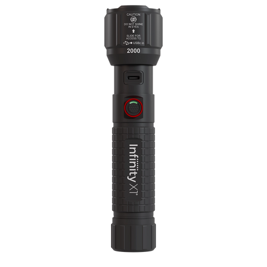 Infinity X1 2,000L Dual Power Flashlight 3PK