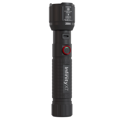 Infinity X1 2,000L Dual Power Flashlight 3PK