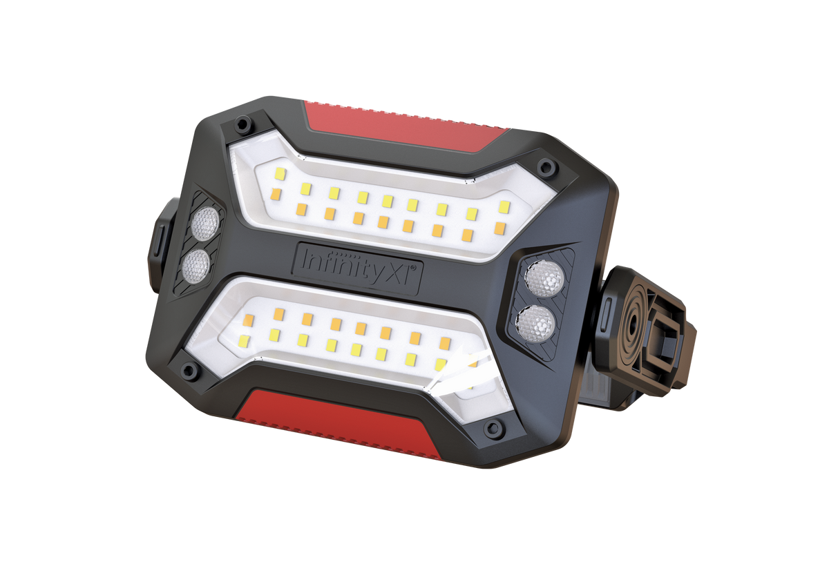 Infinity X1 3,000L Solar Work Light 2PK