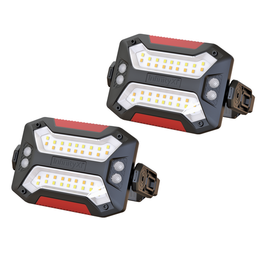 Infinity X1 3,000L Solar Work Light 2PK