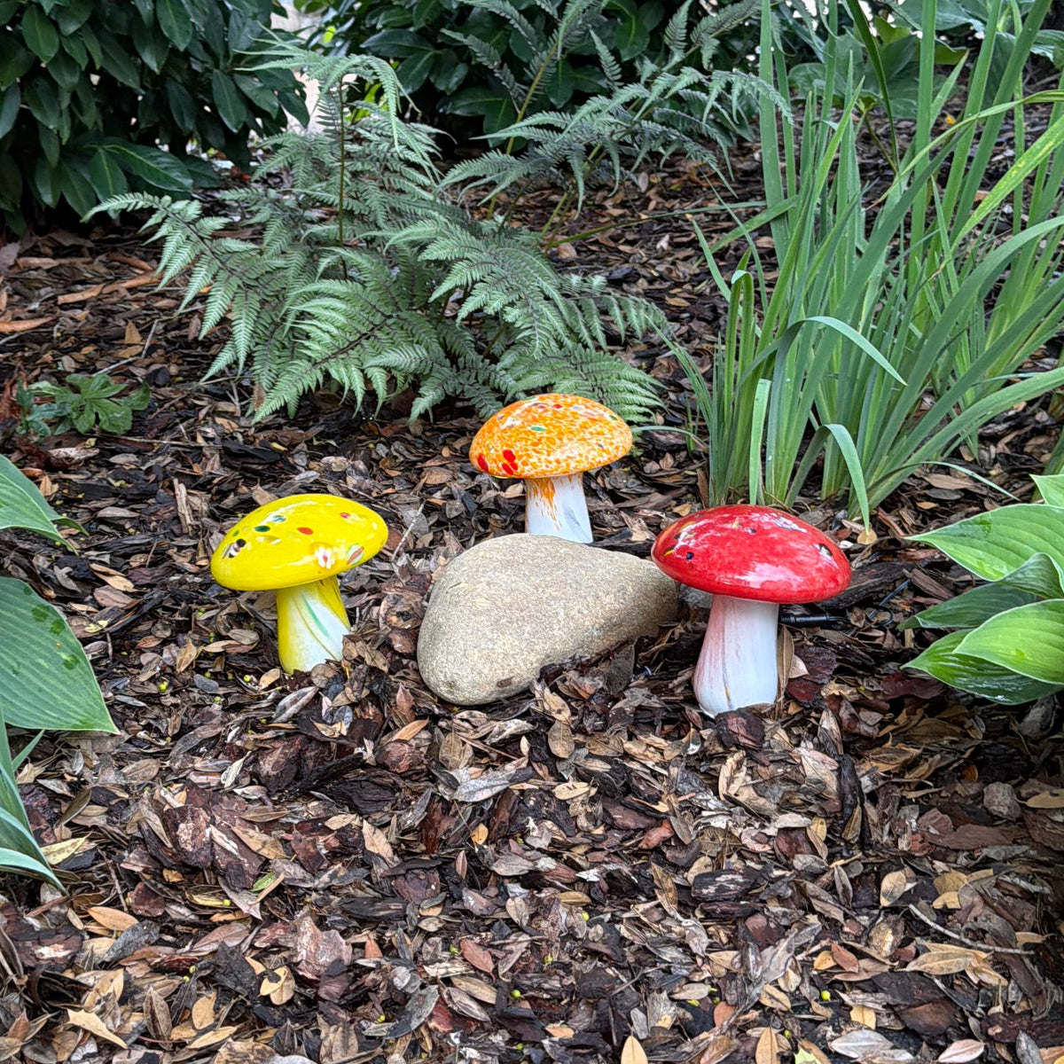 Infinity X1 Solar Mushroom Landscape Lights 3PK