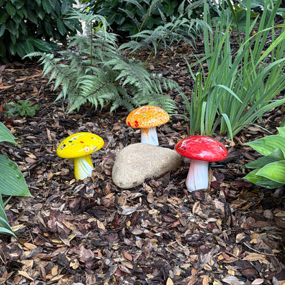 Infinity X1 Solar Mushroom Landscape Lights 3PK