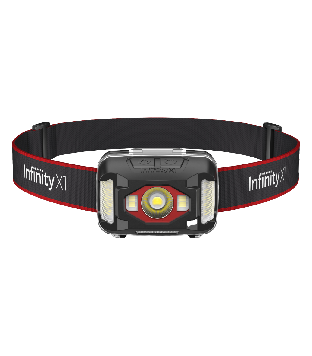 Infinity X1 700L Dual Power Headlamp 3PK