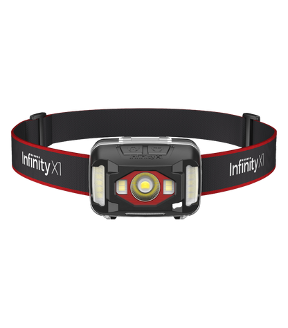 Infinity X1 700L Dual Power Headlamp 3PK
