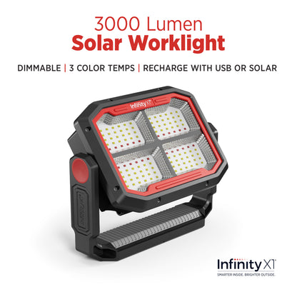 Infinity X1 3,000L Solar Work Light