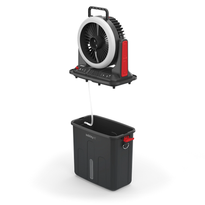 Infinity X1 500L Solar Misting Fan