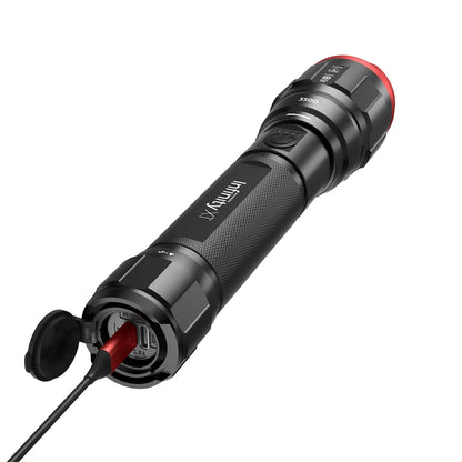 Infinity X1 3,500L Dual Power Flashlight 2PK
