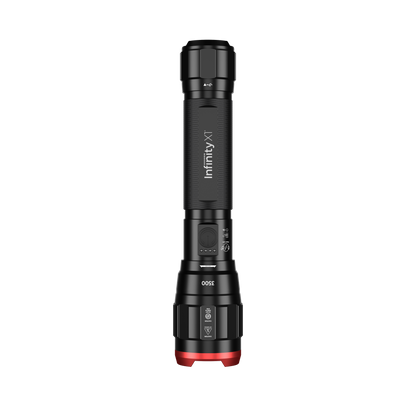 Infinity X1 3,500L Dual Power Flashlight 2PK