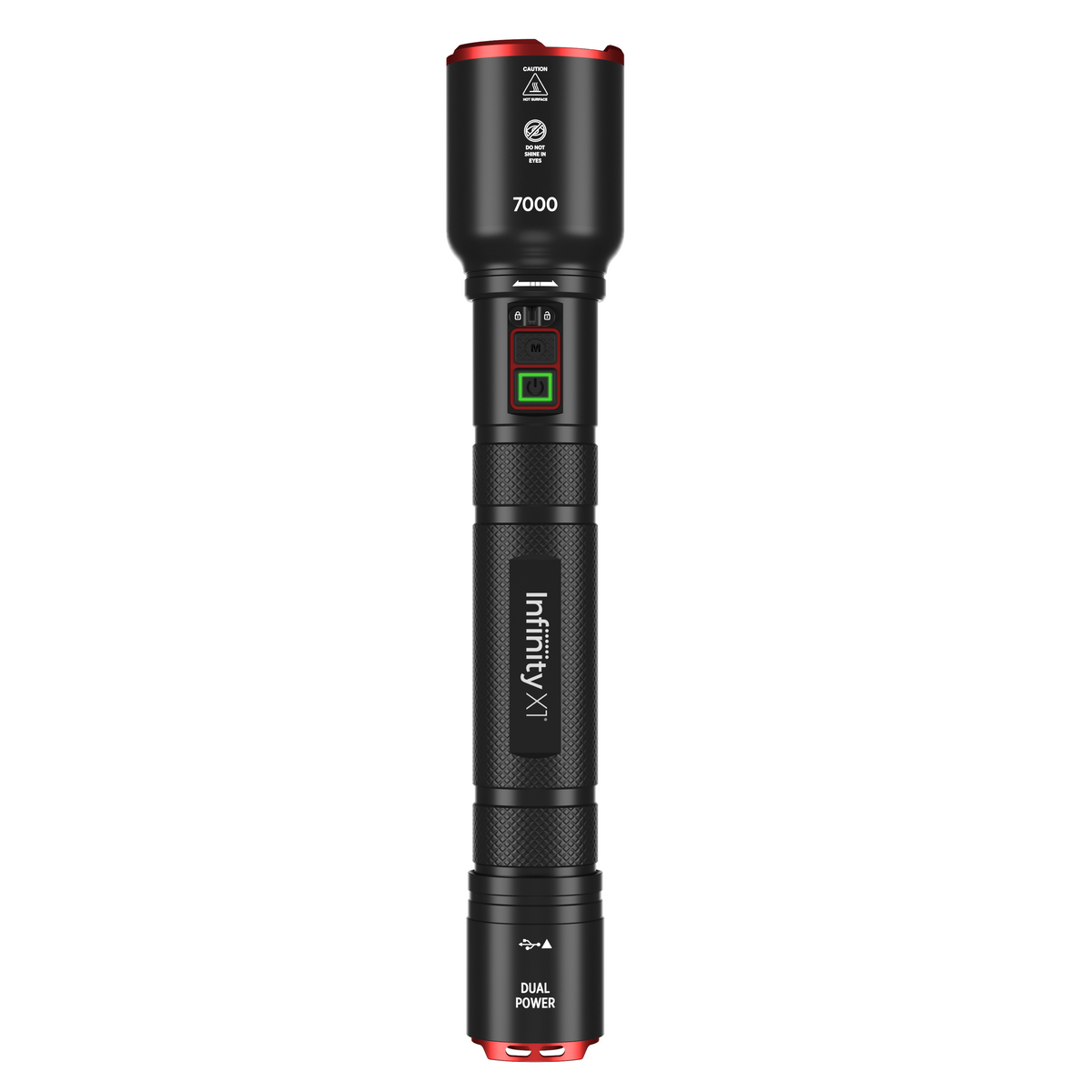 Infinity X1 7,000L Dual Power Flashlight