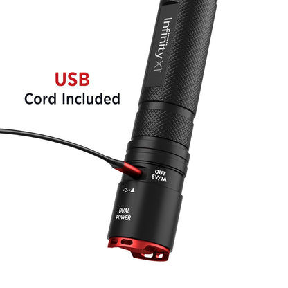 Infinity X1 7,000L Dual Power Flashlight