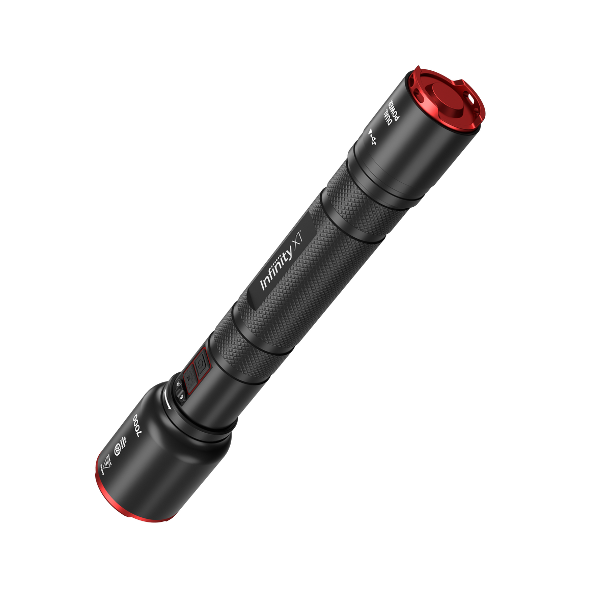 Infinity X1 7,000L Dual Power Flashlight