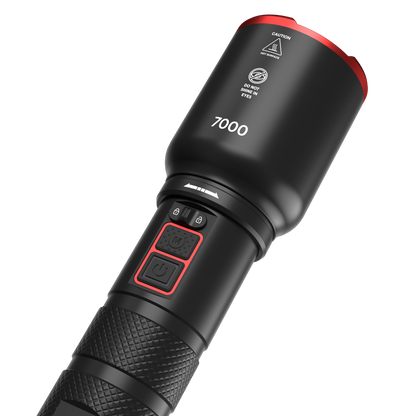 Infinity X1 7,000L Dual Power Flashlight