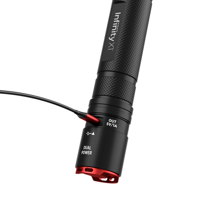 Infinity X1 7,000L Dual Power Flashlight