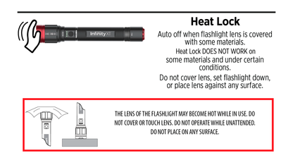 Infinity X1 5,000L Dual Power Flashlight